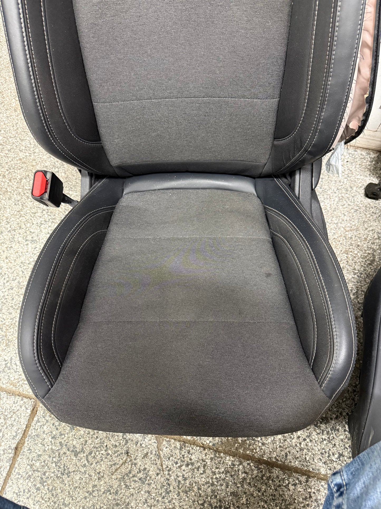 2024-2026 Ford Mustang GT Black Cloth Leather Seats Coupe