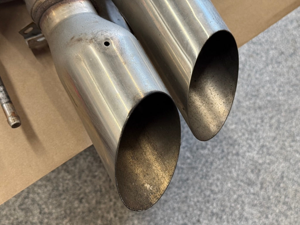 2018-2023 Ford Mustang GT Active Exhaust Quad Tip Mufflers
