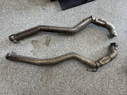 2018-2023 Ford Mustang GT Borla ATAK Cat-Back Exhaust System Black Tip *Damaged*