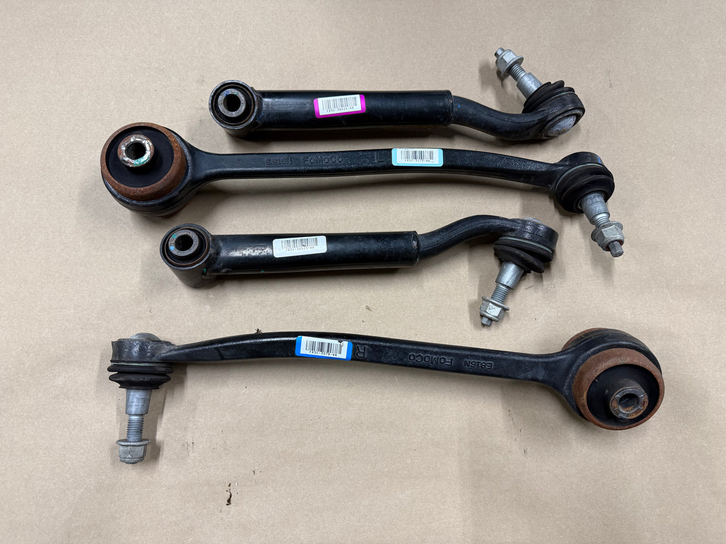 2015-2023 Ford Mustang GT RH LH Side Front Control Arms Frontward Rearward