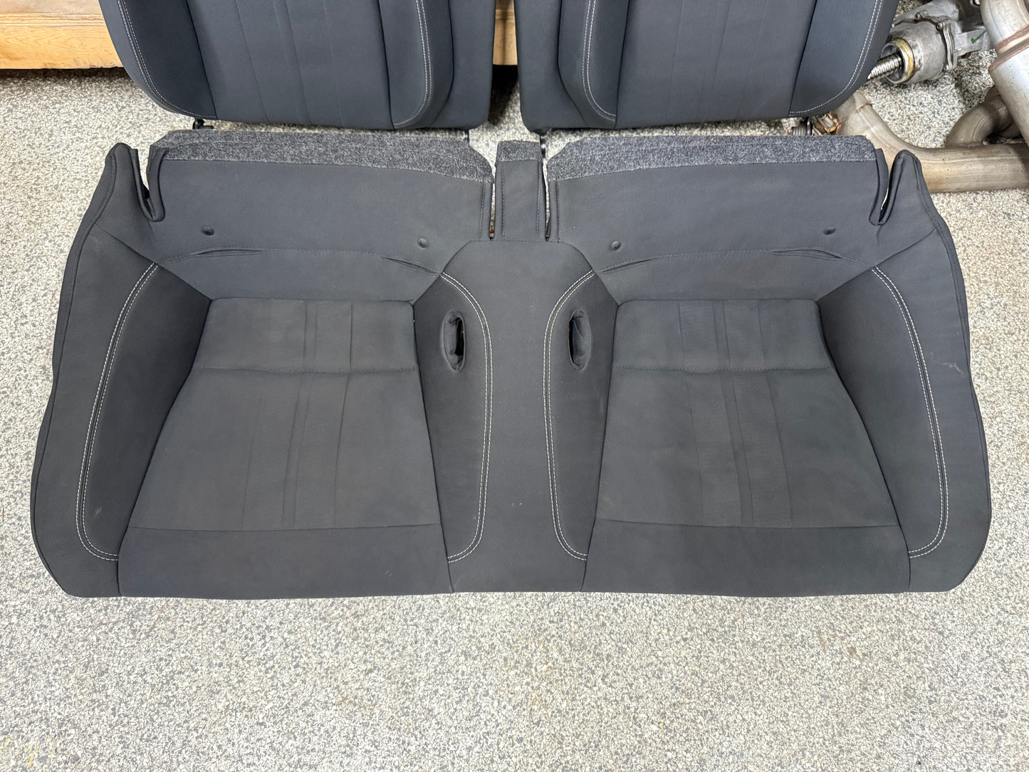 2018-2023 Ford Mustang GT Black Cloth Seats Coupe Front Rear Power Seats