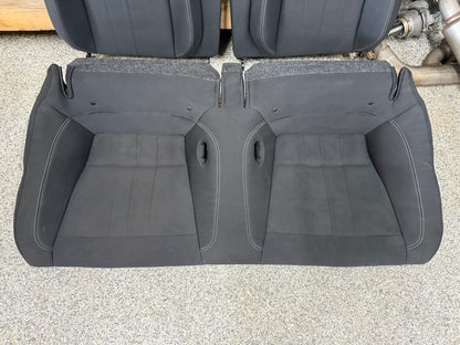 2018-2023 Ford Mustang GT Black Cloth Seats Coupe Front Rear Power Seats
