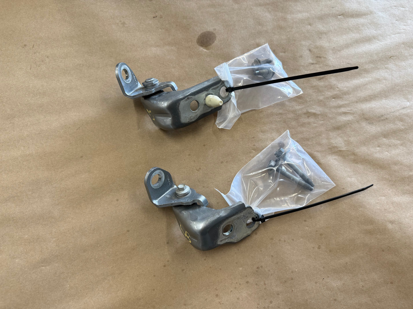 2024-2026 Ford Mustang Door Hinges LH Driver Side Upper Lower "JS"