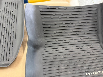 2024-2026 Ford Mustang Rubber Front & Rear Floor Mats