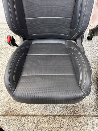 2024-2026 Ford Mustang GT Black Leather Front Rear Seats Heated/Cooled