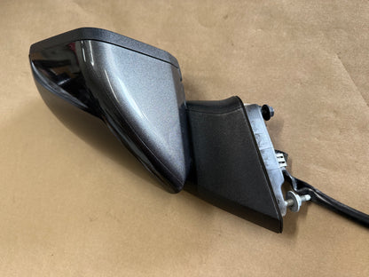2015-2020 Ford Mustang GT RH Passenger Side Mirror Dark Charcoal "J7"