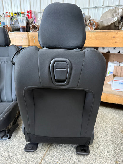 2018-2023 Ford Mustang GT Black Cloth Seats Coupe Front Rear Power Seats