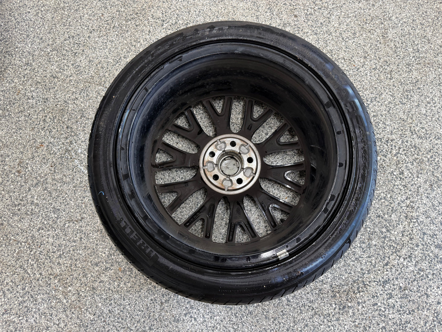 2015-2023 Mustang GT 5.0 19x9" Wheel Rim PP1 Rear 255/40/19 Pirelli