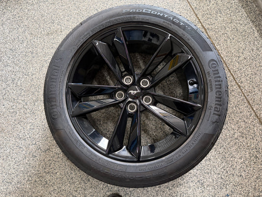 2024-2026 Ford Mustang GT 5.0 18x8.5" Wheel Rim Continental 255/45/18