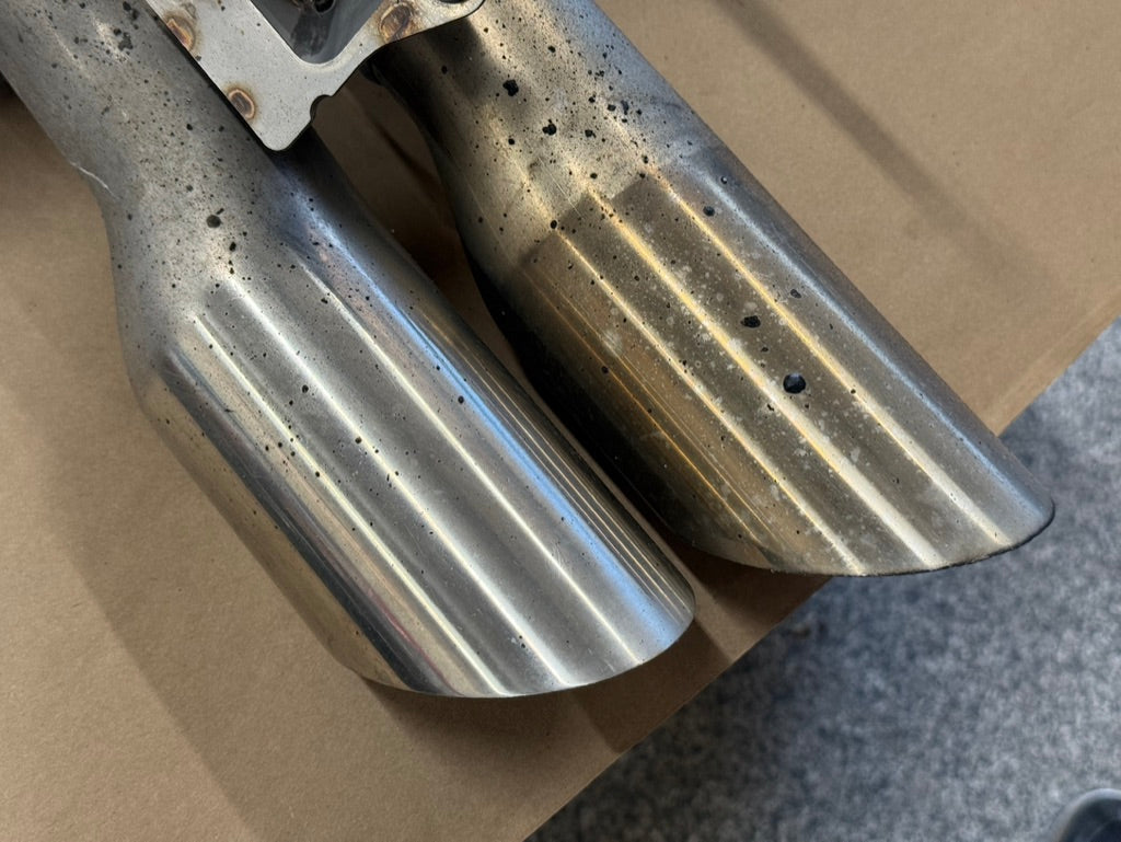 2018-2023 Ford Mustang GT Active Exhaust Quad Tip Mufflers