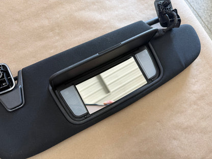 2015-2023 Ford Mustang Coupe Sun Visors Pair "Home Link"