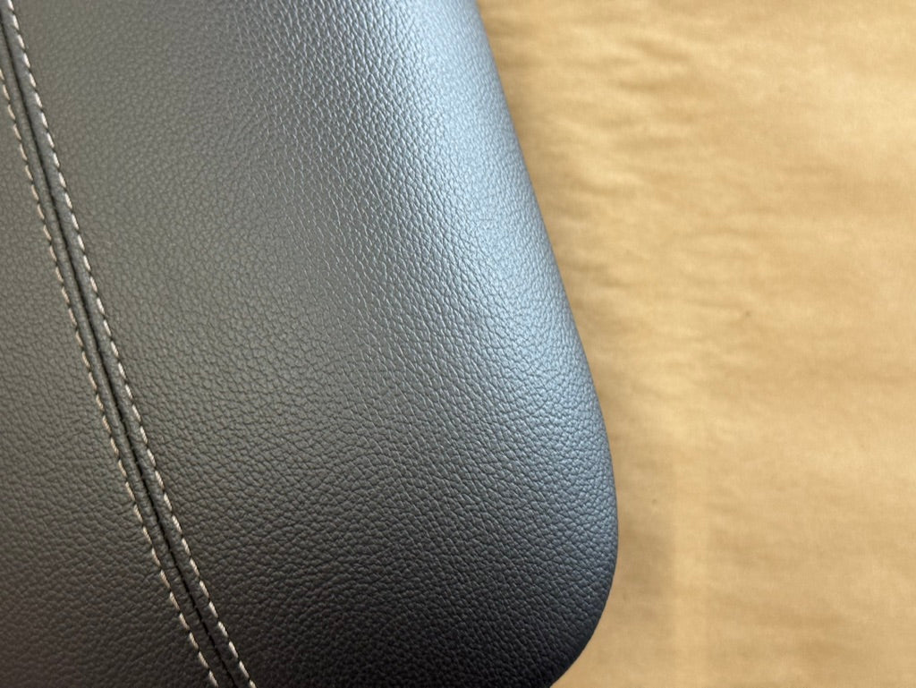 2015-2023 Ford Mustang Center Top Console Lid Armrest Grey Stitch