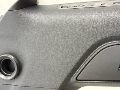 2018-2023 Mustang GT V6 EcoBoost LH RH White Leather Insert Door Panels Pair