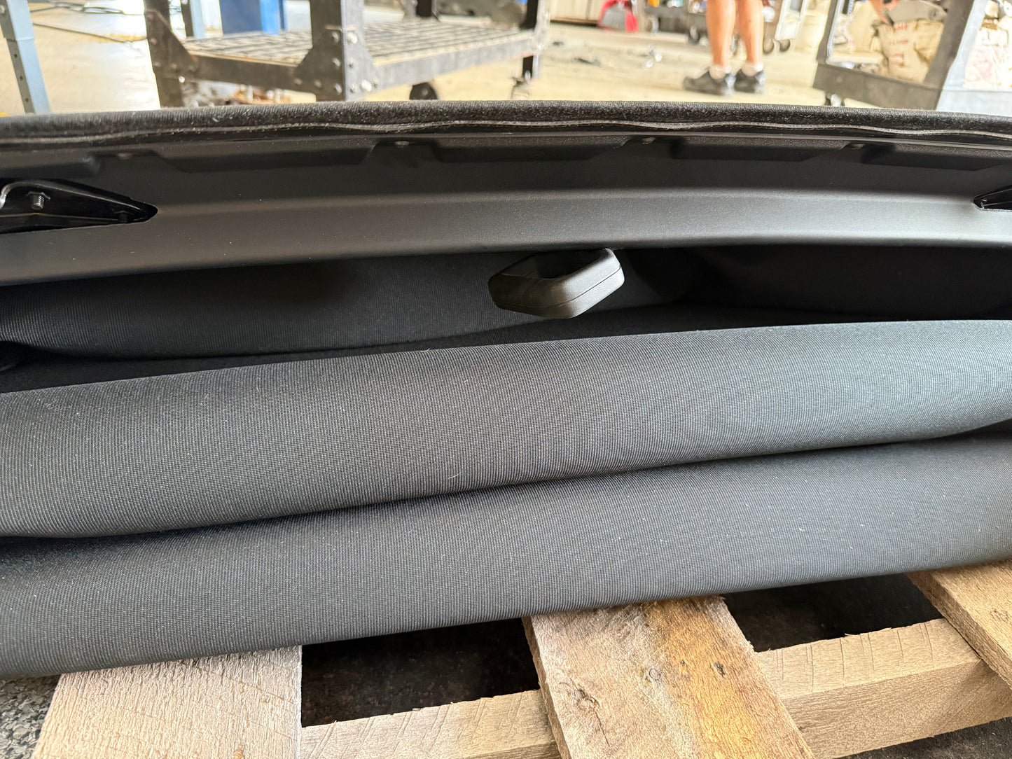 2018-2023 Ford Mustang GT Convertible Top Assembly Black Cloth Frame Complete