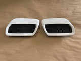 2018-2023 Ford Mustang GT 5.0 Hood Insert Vents RH LH Pair "White"
