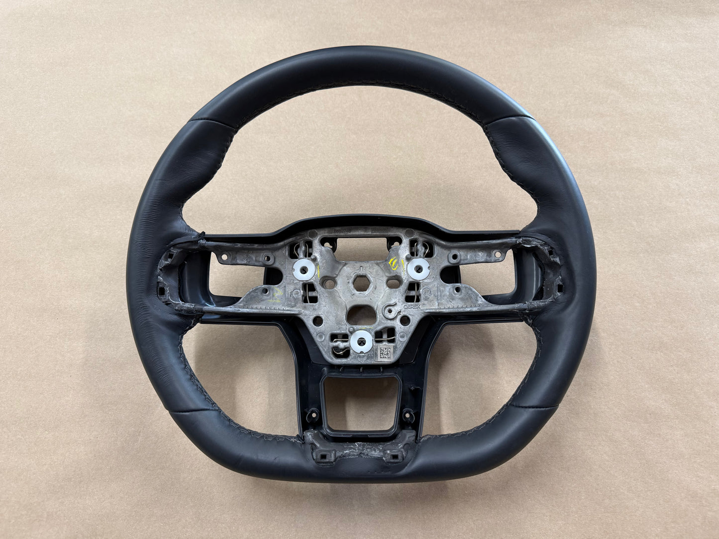 2024-2026 Ford Mustang GT Leather Steering Wheel Bare "Automatic"