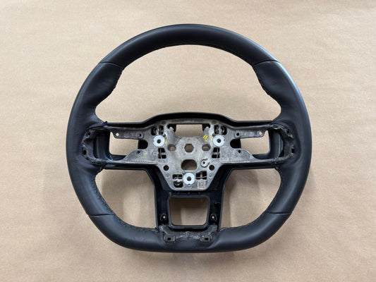 2024-2026 Ford Mustang GT Leather Steering Wheel Bare "Automatic"