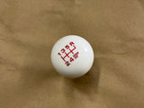 2010-2015 Chevy Camaro Manual Shift Knob "White"