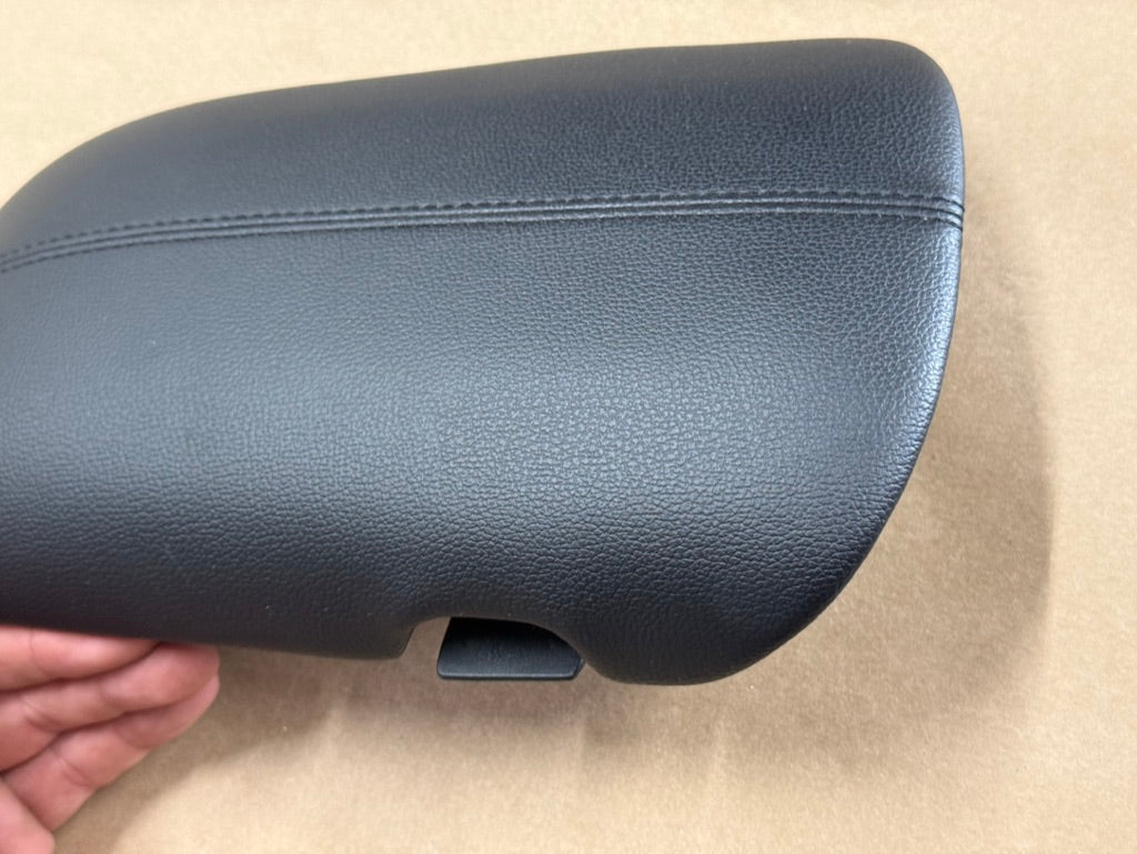 2015-2023 Ford Mustang Center Top Console Lid Armrest Black Stitching