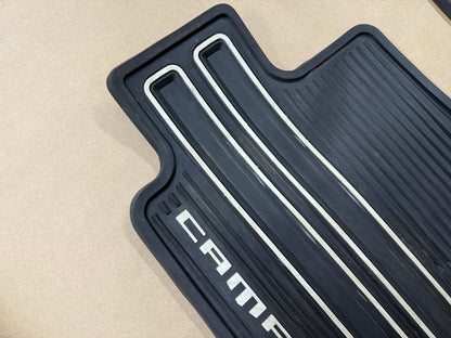2016-2024 Camaro Molded Rubber Front Floor Mats