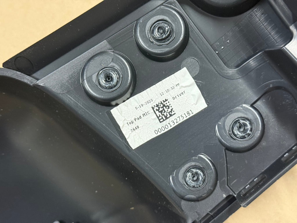 2023-2025 Ford F-250 F-350 LH Driver Dashboard Panel Assembly Black Plastic