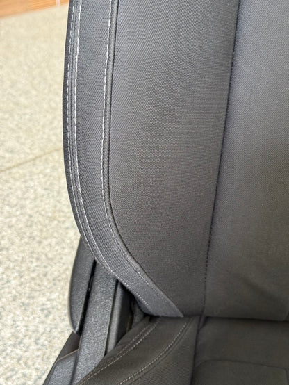 2018-2023 Ford Mustang GT Black Cloth Seats Coupe Front Rear Power Seats