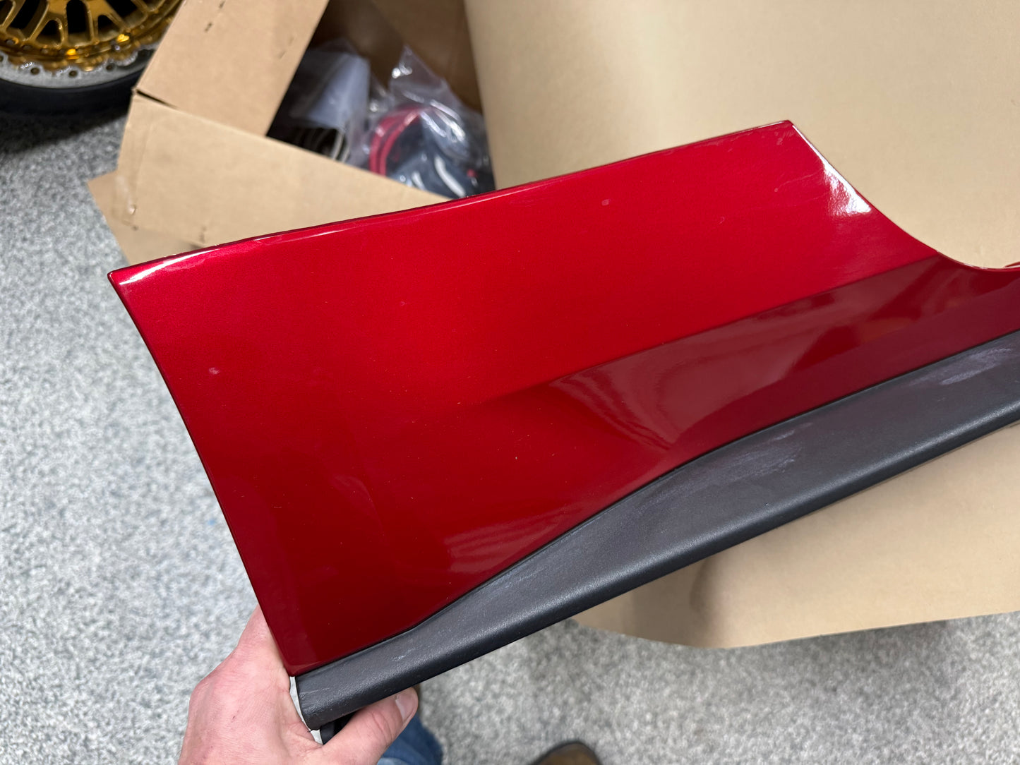 2015-2023 Ford Mustang GT V6 RH Passenger Side Skirt Molding "D4"
