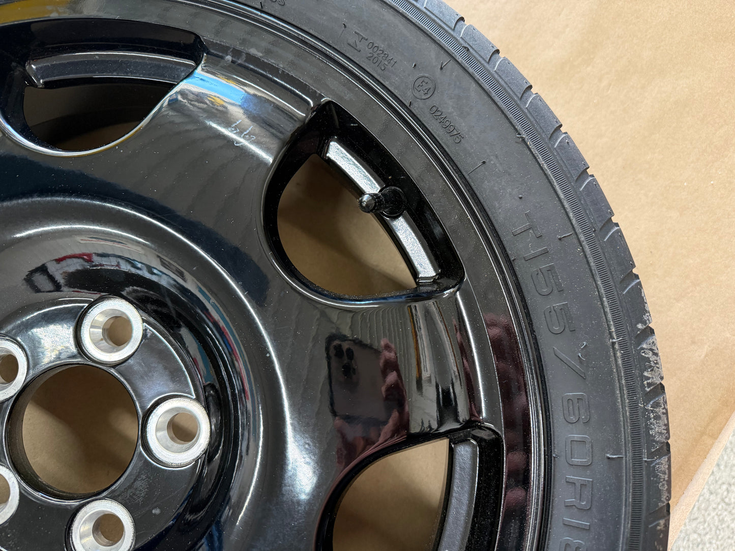 2015-2026 Ford Mustang GT Spare Tire 155/60/18 "Black"