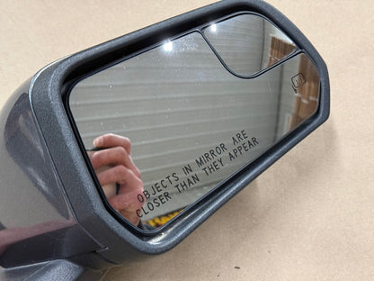 2015-2020 Ford Mustang GT RH Passenger Side Mirror Dark Charcoal "J7"