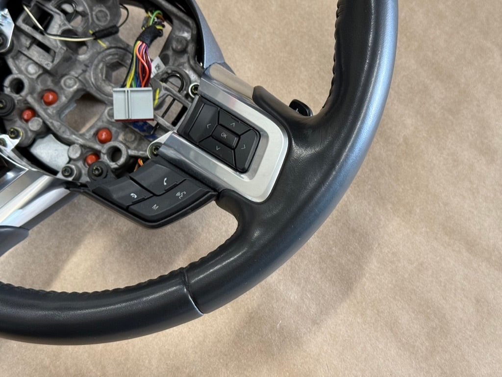 2018-2023 Ford Mustang Leather Steering Wheel Automatic Paddle Shifters