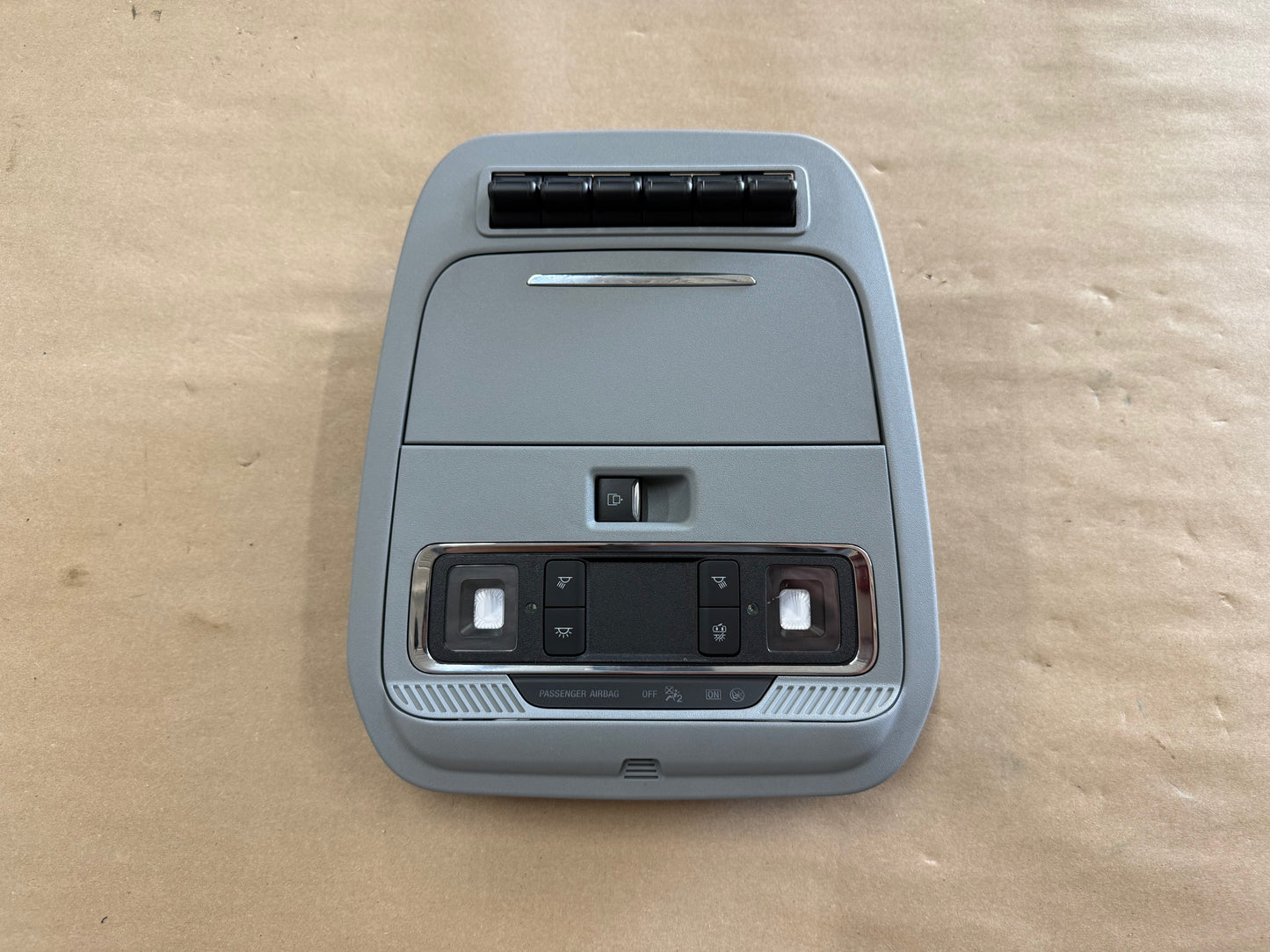 2023-2026 Ford F-250 F-350 Overhead Console Back Glass Buttons Grey