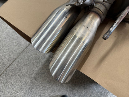 2018-2023 Ford Mustang GT Active Exhaust Quad Tip Mufflers