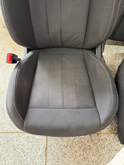 2018-2023 Ford Mustang GT Black Cloth Seats Coupe Front Rear Power Seats