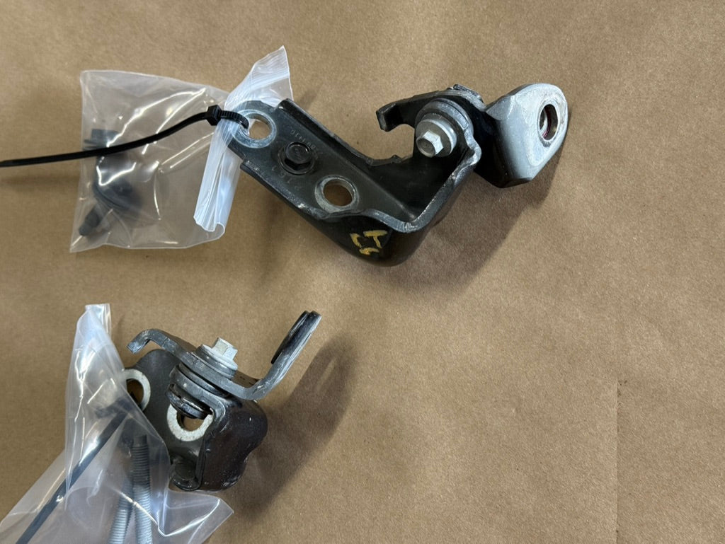 2015-2023 Mustang GT GT500 GT350 Door Hinges LH Driver Upper Lower "J7"