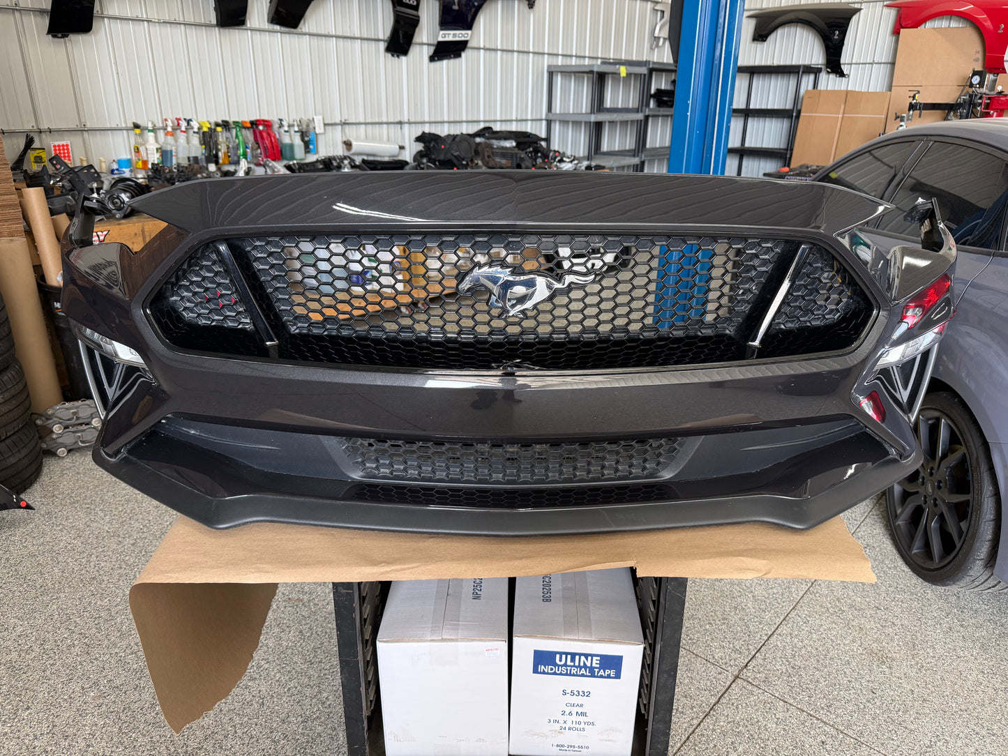 2018-2023 Ford Mustang GT Front Bumper Front Grilles Fogs Turn Signals "HY"