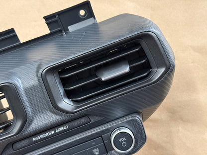 2024-2026 Ford Mustang S650 Center Dash Trim Air Vents Push Start Bezel Panel