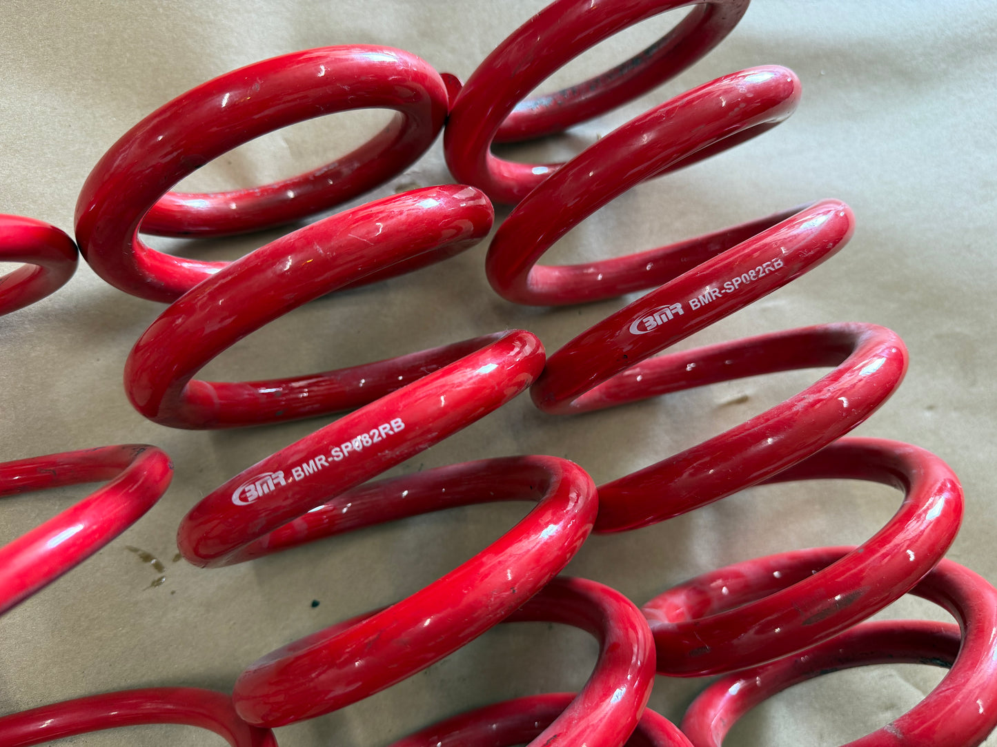 2015-2023 Ford Mustang GT BMR SP082/SP087 Lowering Springs NON Magneride