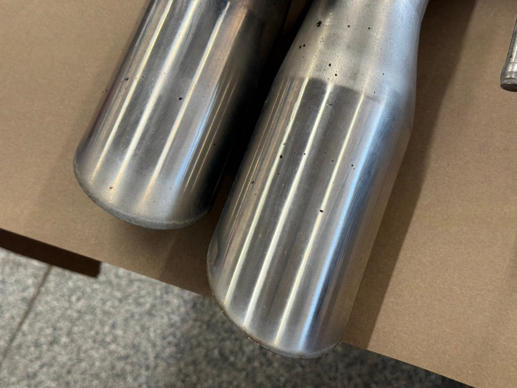 2018-2023 Ford Mustang GT Active Exhaust Quad Tip Mufflers