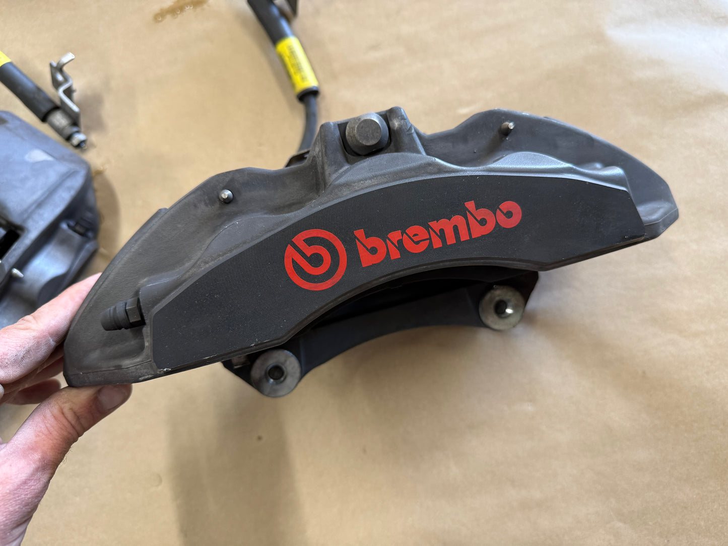 2015-2023 Ford Mustang GT Front 6 Piston BREMBO Brake Calipers