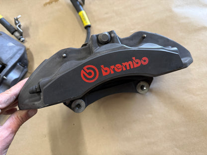 2015-2023 Ford Mustang GT Front 6 Piston BREMBO Brake Calipers