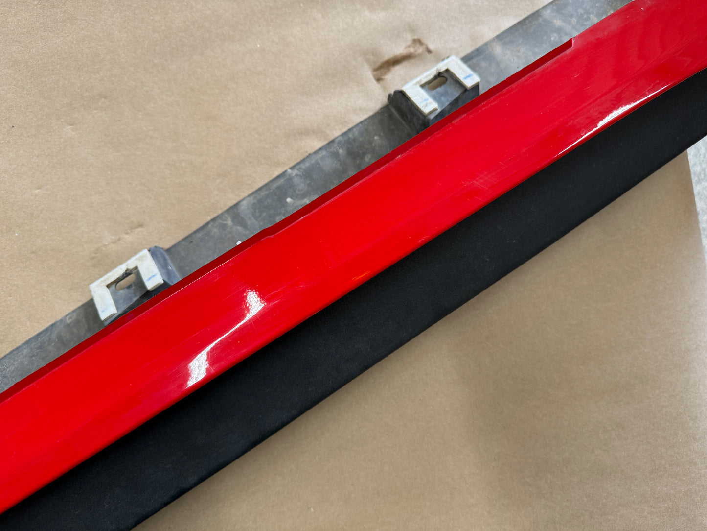 2015-2023 Mustang GT V6 LH Side Skirt Molding Driver Side "Race Red"