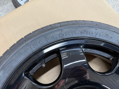 2015-2026 Ford Mustang GT Spare Tire 155/60/18 "Black"