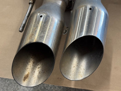 2018-2023 Ford Mustang GT Active Exhaust Quad Tip Mufflers