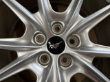 2015-2023 Ford Mustang GT Silver Wheel Rim 19x8.5"