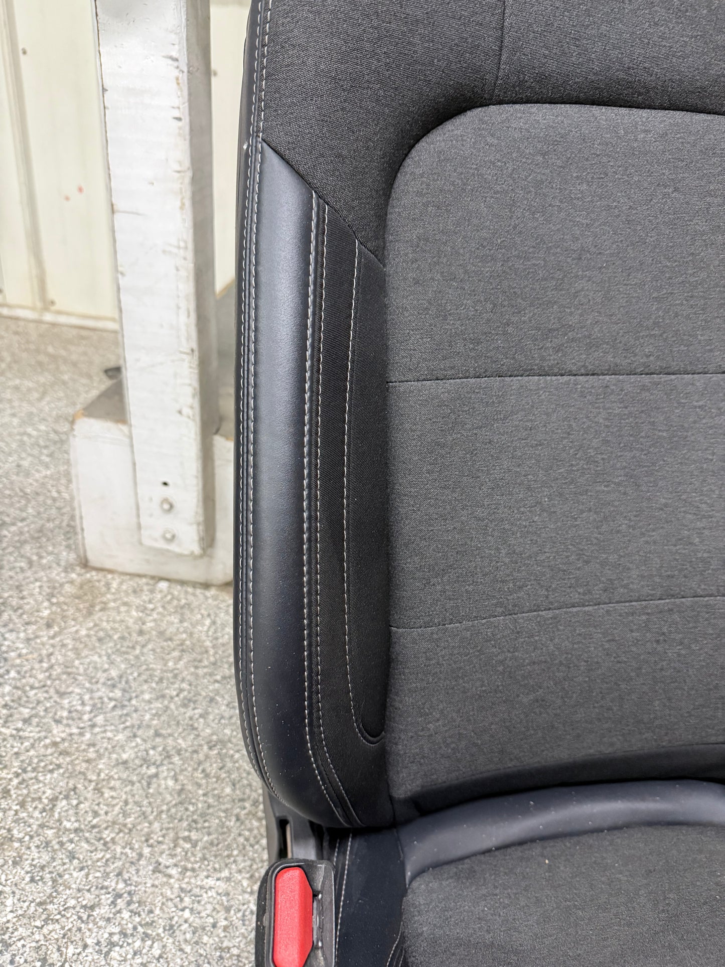 2024-2026 Ford Mustang GT Black Cloth Leather Seats Coupe