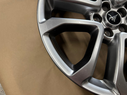 2015-2023 Ford Mustang GT Silver Wheel Rim 20x9"