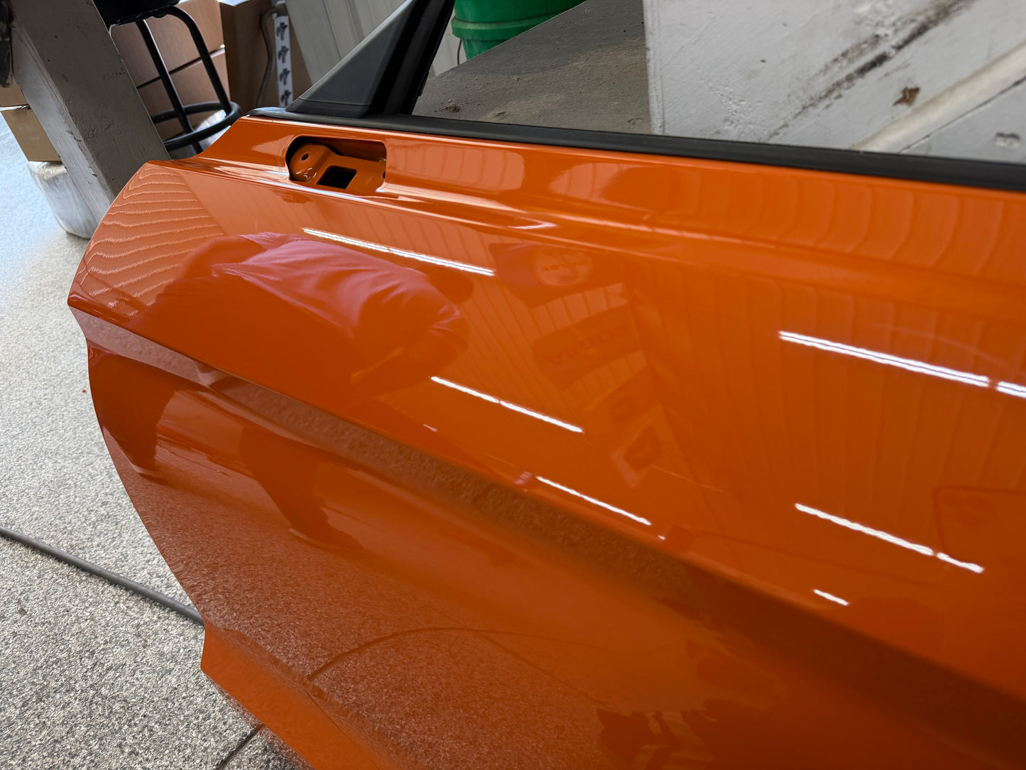 2015-2023 Ford Mustang GT GT500 LH Driver Side Door Complete w/Glass "CA"