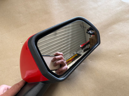 2015-2020 Ford Mustang GT RH Passenger Side Mirror "Race Red"