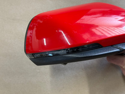 2015-2020 Ford Mustang GT RH Passenger Side Mirror "Race Red"