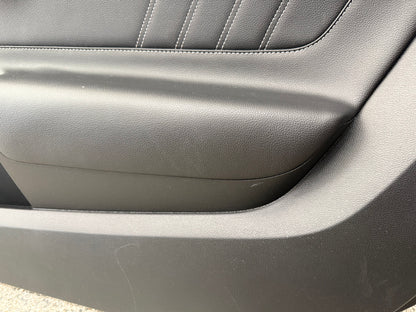 2015-2017 Ford Mustang GT V6 EcoBoost LH RH Leather Insert Door Panels Pair